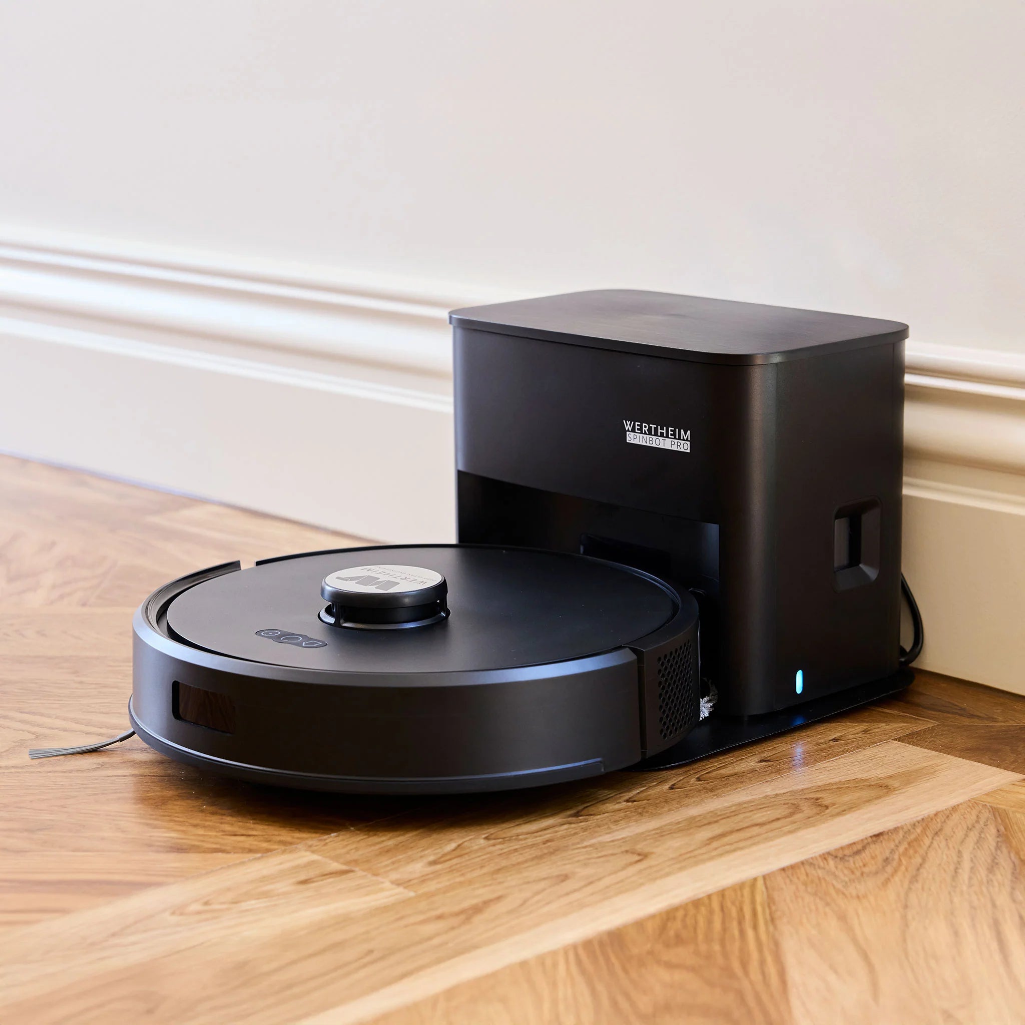 Wertheim SpinBot Pro Robot Vacuum Cleaner with Auto Empty Station