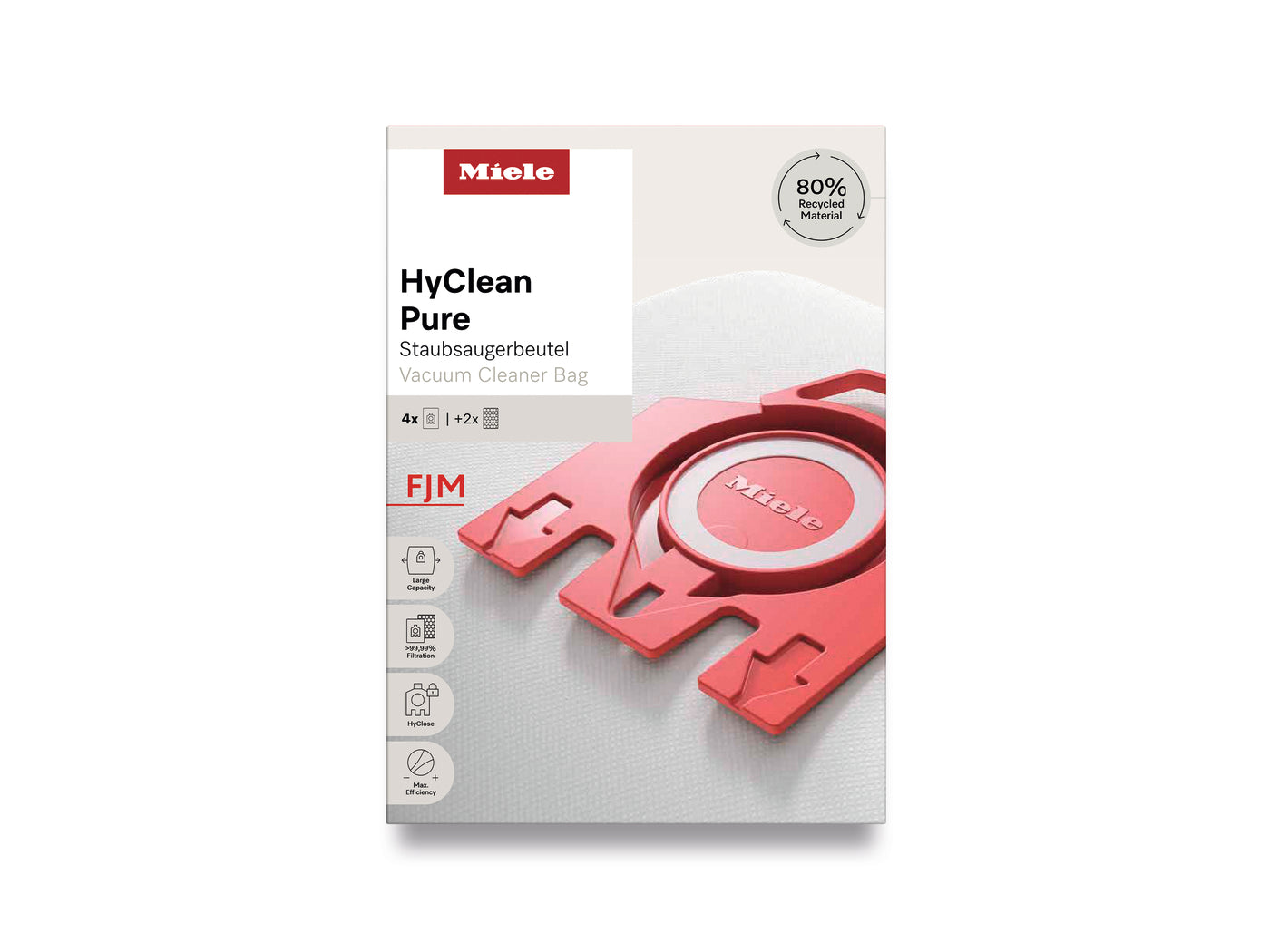 Miele FJM HyClean Pure Vacuum Bags