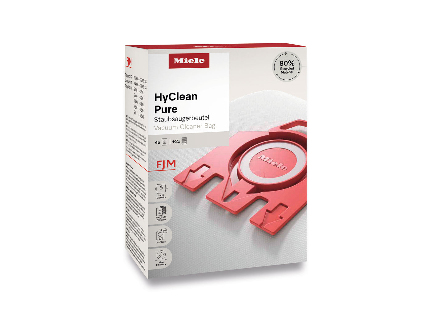 Miele FJM HyClean Pure Vacuum Bags