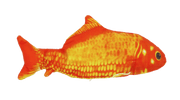 Flippy Fish Orange Cat Toy