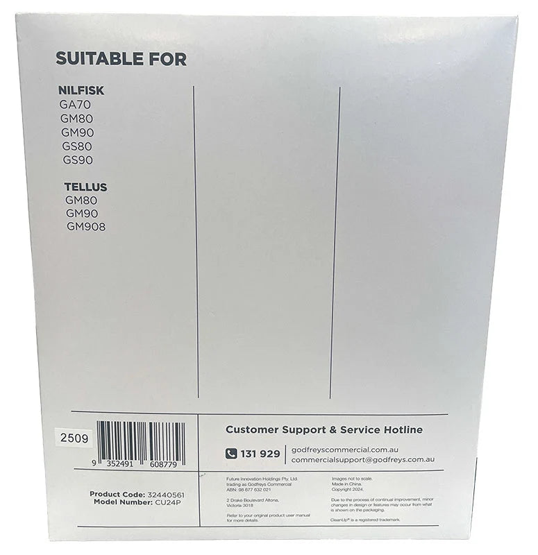 Clean Up CU24P Vacuum Cleaner Bags – 5pk