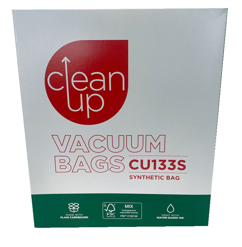 CleanUp CU133S Vacuum Synthetic Bags 5 Pack