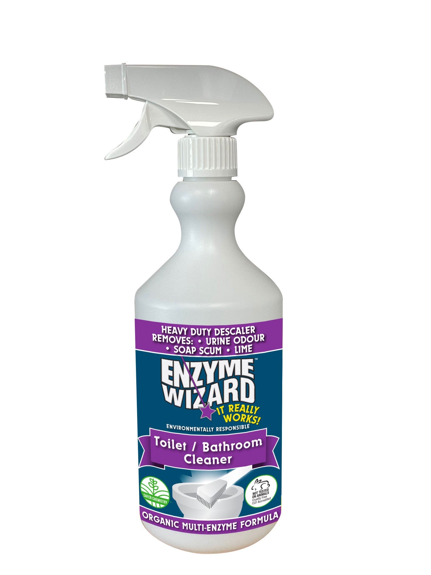 Enzyme Wizard Toilet & Bathroom Cleaner 750ml