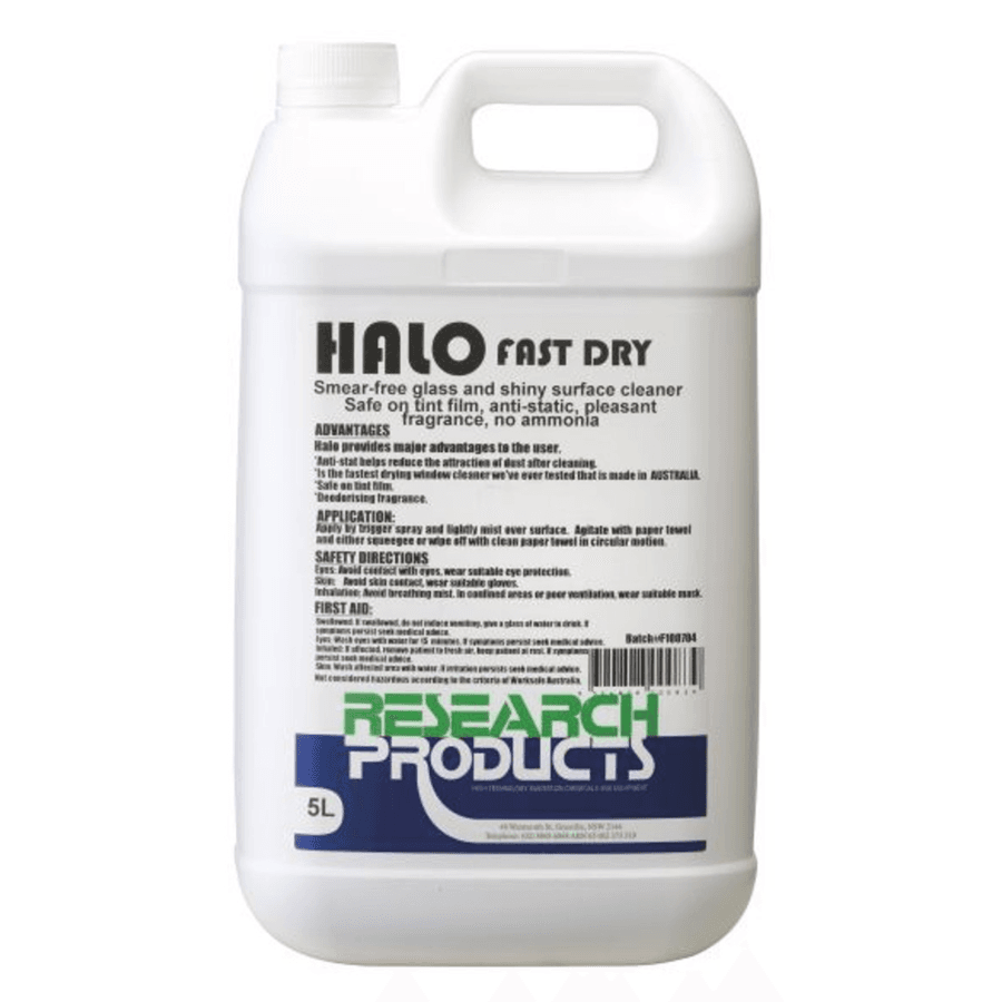 Oates Research Products Halo 5L - Glass & Window Cleaner